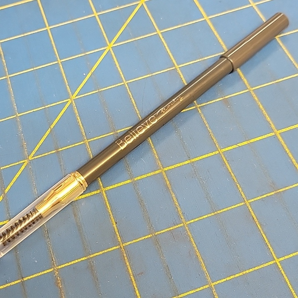 Believe Beauty Eyebrow Pencil 0.8g Dark Brown New w Brush